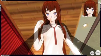 3D HENTAI POV Kurisu Makise rides your dick (Steins Gate)