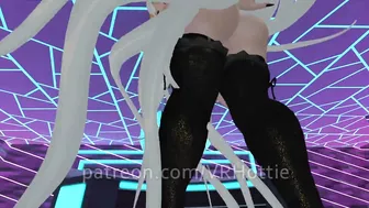 Slamming Your Face With Thicc Thighs Cock Riding White Hair Fat Ass Heels POV Lap Dance