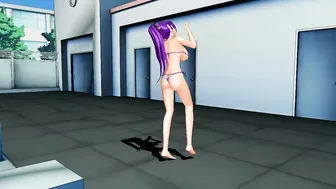 MMD Touhou Patchouli bikini dance