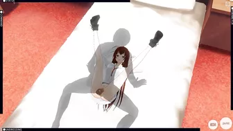 3D HENTAI Kurisu Makise gets fucked in the room (Steins Gate)