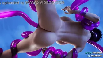 3D Hentai Bayonetta Tentacle Gangbang