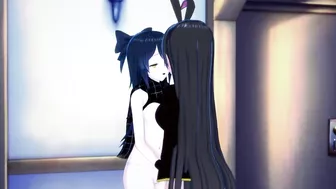 Blake Belladonna Dominates Velvet (RWBY Hentai)