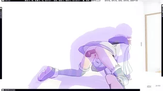 3D HENTAI Creampie Neptunia in the ass