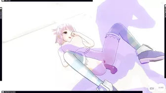 3D HENTAI Creampie Neptunia in the ass