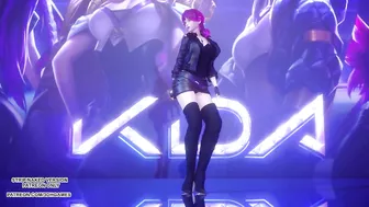 MMD Exid - Me & You Ahri Akali Evelynn Sexy Kpop Dance League of Legends KDA