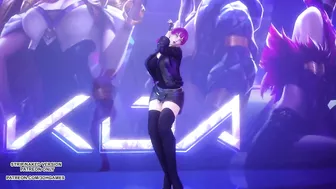 MMD Exid - Me & You Ahri Akali Evelynn Sexy Kpop Dance League of Legends KDA