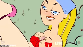 Total Drama Beth x Lindsay (Futanari) MacstarVA and Delalicious VA