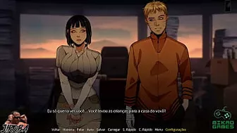 Naruto Shinobi Adult Game - Naruto and Hinata Fucking in the Hokage's Room