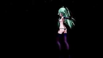 MMD 4k YamaKaze bikini Follow the Leader