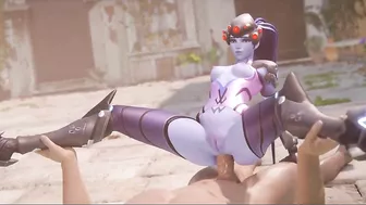 3D Compilation: Overwatch Dva Threesome Widowmaker Anal Fucked Symmetra Mercy Uncensored Hentai