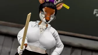 Good Girl Ott Herself in Detention - Second Life Yiff