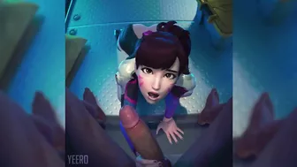 Overwatch - POV Blowjob Dva Wants Your Cum (Sound)