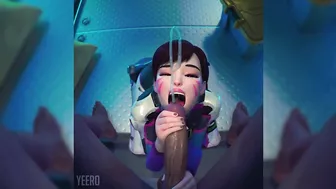 Overwatch - POV Blowjob Dva Wants Your Cum (Sound)