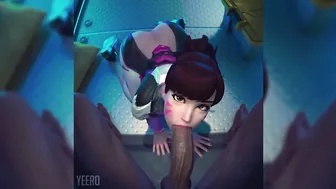 Overwatch - POV Blowjob Dva Wants Your Cum (Sound)