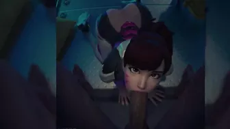 Overwatch - POV Blowjob Dva Wants Your Cum (Sound)