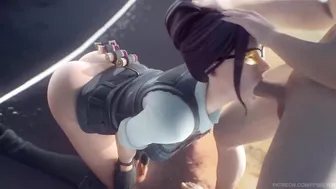 Fortnite - Rook on Her Knees Blowjob Animation (Soun)