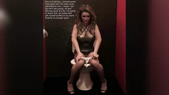 AWAM - Sophia Fucking in Toilet 3d hentai