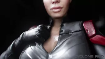 Mass Effect Giantess Ashley breasts vore - sfx