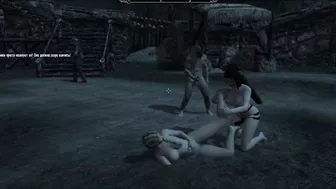 Skyrim | Sold his wives to a soldier for release | Porn Games