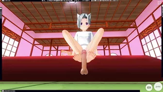 3D HENTAI POV Stepsister Footjob And Makes You Cum