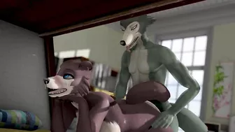 JUNO FROM BEASTARS GIVES LEGOSI A HELPING HAND - SECOND LIFE YIFF [WITH SOUND]