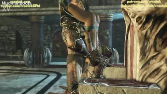 Jade pleasuring Shao Kahn 3D Porn Animation