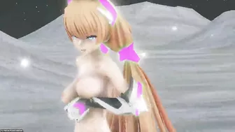 MMD R-18 Conqueror Angela Balzac - Space Purple Armor Color Edit Smixix