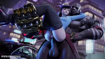 Overwatch 2 Dva X Mercy 4K Ai Upscaled Yeero Comp