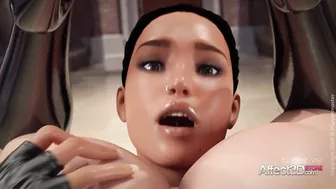 3d animation lesbians having futa sex in a musemum in hd