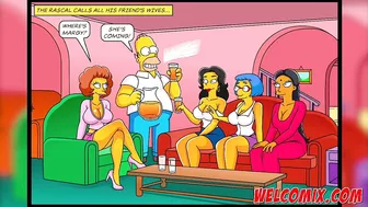 Hommer's Revenge! Fucking friends' wives! The Simptoons, Simpsons