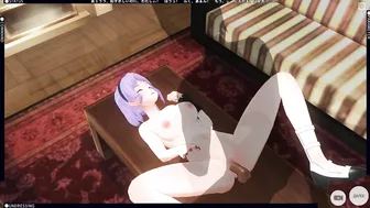 3D HENTAI Fucked Hotaru Shidare and made her cum