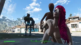 Lesbian sex with zombies. Scary but sexy | Fallout 4 Sex Mod