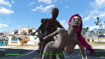 Lesbian sex with zombies. Scary but sexy | Fallout 4 Sex Mod