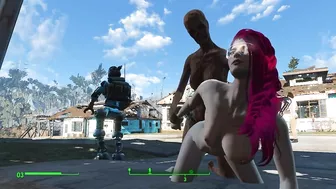 Lesbian sex with zombies. Scary but sexy | Fallout 4 Sex Mod