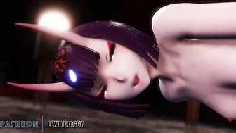 Fate Grand Order - Shuten Douji Pounded From Behind [4K UNCENSORED HENTAI]