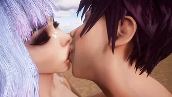 Sex in the game with beautiful graphics in the wild with a sexy woman 2022 18+