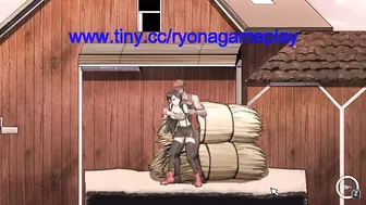 Cute lady has sex with men in a village in Dark side fantasy hentai erotic game