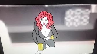 Black Widows Tits Pop Out (Sneak Preview) Avengers Cartoon Sex