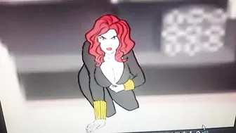 Black Widows Tits Pop Out (Sneak Preview) Avengers Cartoon Sex