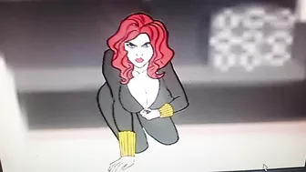 Black Widows Tits Pop Out (Sneak Preview) Avengers Cartoon Sex