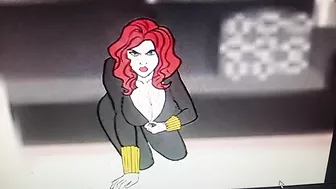 Black Widows Tits Pop Out (Sneak Preview) Avengers Cartoon Sex