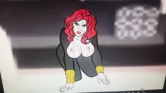 Black Widows Tits Pop Out (Sneak Preview) Avengers Cartoon Sex