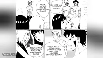 She has it huge, she's going to break my pussy and my ass - Comic Naruhina part 3