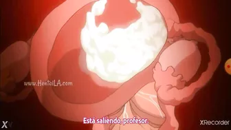 introduction cum into the uterus - anime hentai