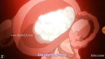 introduction cum into the uterus - anime hentai