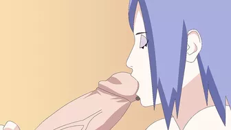 Naruto - Konan Blowjob Anime Hentai Demonstration.