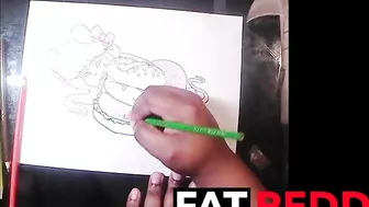 Drawing a Mouse Burger