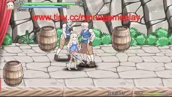 Pretty princess has sex with soldiers in Ailice hentai action game