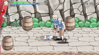 Pretty princess has sex with soldiers in Ailice hentai action game