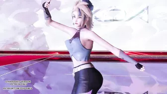 MMD Aespa - Savage Akali Hot Kpop Dance League of Legends KDA